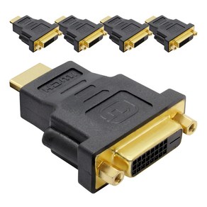 애니포트 DVI to HDMI 젠더 AP-DFHG 5개입