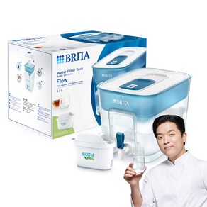 브리타 8.2L+한국형 필터1개 기본구성 플로우 정수기 고객직접설치, Flow