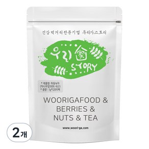 우리가스토리 하동 녹차 티백, 1g, 120개입, 2개