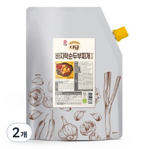 다담 순두부찌개양념, 2kg, 2개