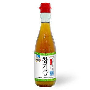 복이네먹거리 통깨로 만든 저온압착 순한맛 맑은 참기름, 300ml, 1개