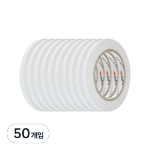 엠파이어 양면테이프 7mm x 30m, 화이트 반투명, 50개입