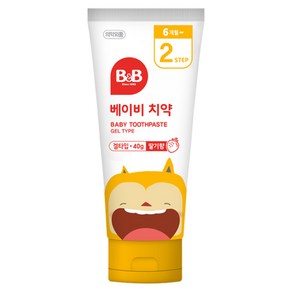 비앤비 베이비지 치약, 40g, 1개