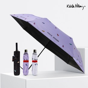 키스해링 7K 플레이 자외선 차단 암막 초경량 양우산 +커버세트