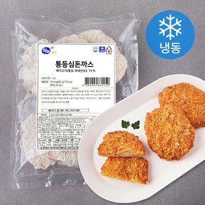 하늘푸드 통등심돈까스 10개입 (냉동)