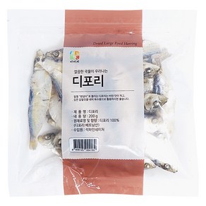 이미지 국물용 디포리, 200g, 1개