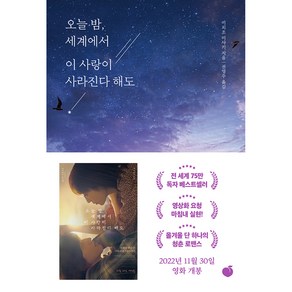 [모모]오늘 밤 세계에서 이 사랑이 사라진다 해도 : 매일 기억을 잃는 너와 두 번 다시 돌아갈 수 없는 사랑을 했다