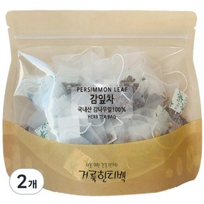 거룩한티백 감잎차 티백, 1g, 30개입, 2개