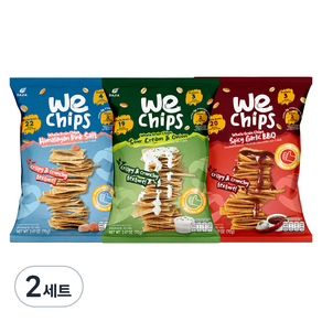 위칩스 홀그레인칩 3종 세트, 70g, 2세트