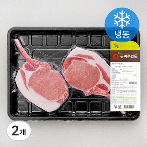 돈마루한돈 돈마호크 구이용 (냉동), 600g, 2개