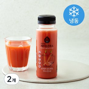 엘제이드 프리미엄 제주당근주스 (냉동), 2개, 180ml