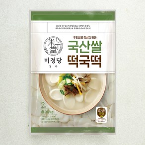 즐거운동행 미정당 국산쌀 떡국떡, 700g, 1개