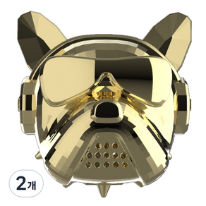 도그독 3세대 차량용 방향제 메탈릭골드 C No 5, 2개