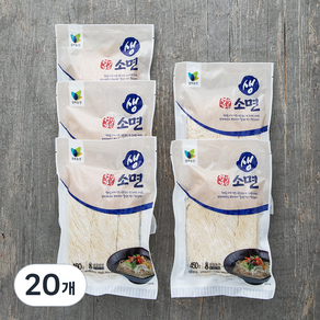 삼호농산 생 소면, 450g, 20개