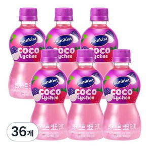 선키스트 코코 리치 음료, 300ml, 36개