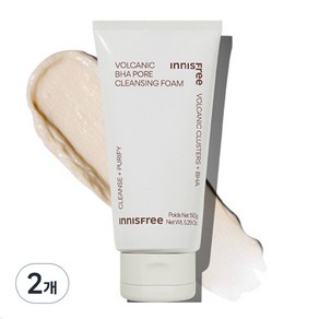이니스프리 화산송이 바하 모공 클렌징폼, 150g, 2개