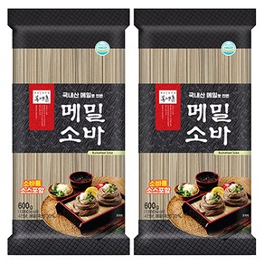 봉평촌 메밀소바, 600g, 2개