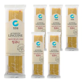 청정원 링귀니 스파게티면, 500g, 6개