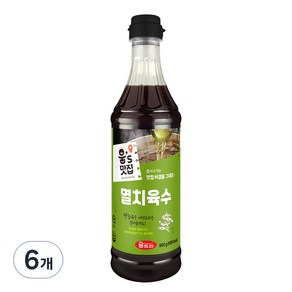 움트리 움쉐프의 멸치육수, 950g, 6개