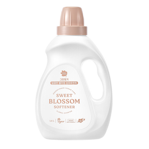 그린핑거 섬유유연제 플로럴 달콤한 블라썸 본품, 1.4L, 1개