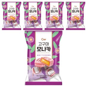 청우 고구마 모나카 5p, 65g, 5개