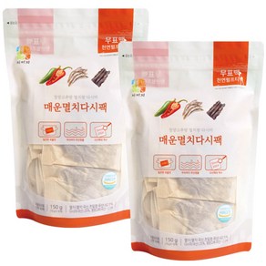 석하 매운 멸치 다시팩 10p, 150g, 2개