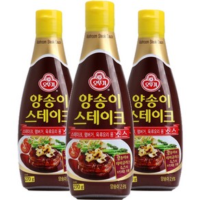 오뚜기 양송이 스테이크 소스, 270g, 3개