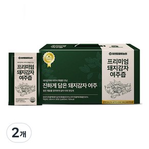 참앤들황토농원 프리미엄 돼지감자 여주즙 30p