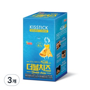 롯데햄 키스틱 더블치즈 소시지, 600g, 3개