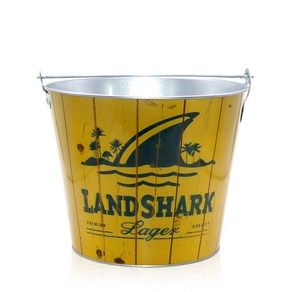 Sisem 아이스버킷 맥주 양철 얼음통 Land shark