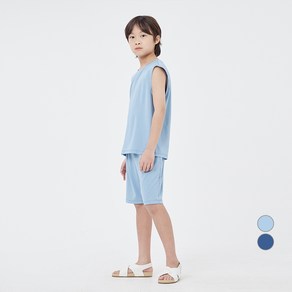 롤리트리 아동용 에어로쿨 민소매 라운지 웨어 세트