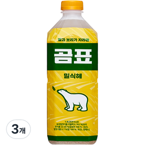 곰표 밀식혜, 1.8L, 3개