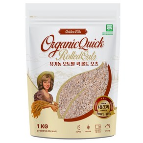 골든잇츠 유기농 퀵오트밀, 1kg, 1개