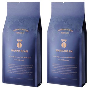 워너빈 다크 초콜렛 블렌드 원두, 홀빈(분쇄안함), 1kg, 2개