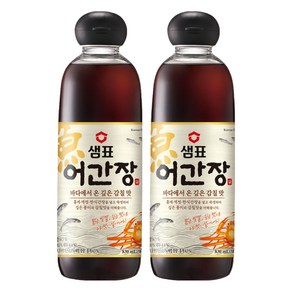 샘표 어간장, 830ml, 2개