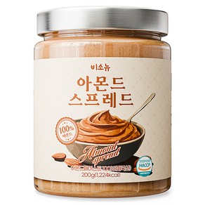 비소뉴 아몬드 스프레드, 1개, 200g