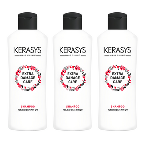 케라시스 엑스트라 데미지 케어 샴푸, 180ml, 3개
