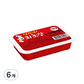 움트리 실장님 회초장, 100g, 6개