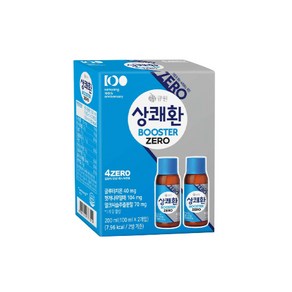 상쾌환 부스터 ZERO 숙취해소음료 2p, 100ml, 2개