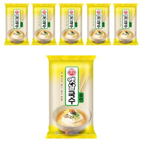 오뚜기옛날 국수 중면, 1.5kg, 6개