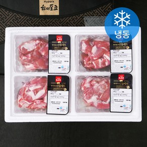 하이포크 한돈 참맛 포크 찜갈비 (냉동), 500g, 4개