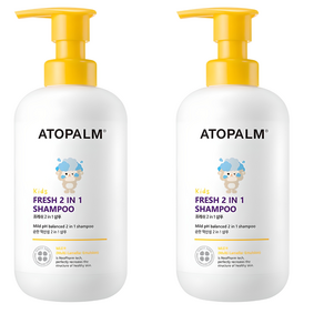 아토팜 아동용 프레쉬 2 IN 1 샴푸, 460ml, 2개
