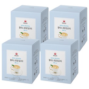 할리스 로얄 밀크티 분말, 20g, 20개입, 4개