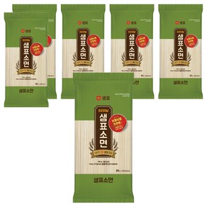 샘표 소면, 900g, 6개