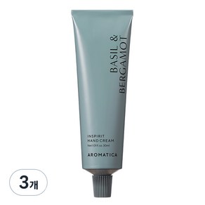 아로마티카 인스피릿 핸드크림 바질 & 버가못, 3개, 30ml