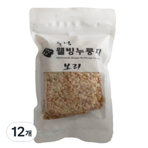 들녘 웰빙 보리 누룽지, 80g, 12개