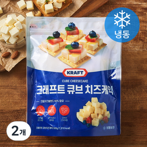 크래프트 큐브 치즈케이크 (냉동)