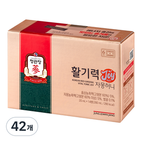 정관장 활기력JOY, 20ml, 42개