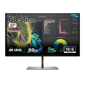 HP 4K UHD G3 모니터, 68.6cm, Z27k