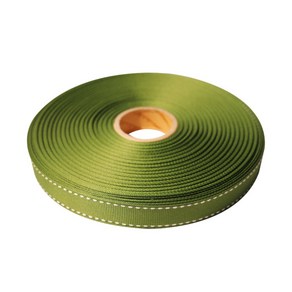 금비코리아 골직스티치 리본 15mm x 45m, 국방색, 1개